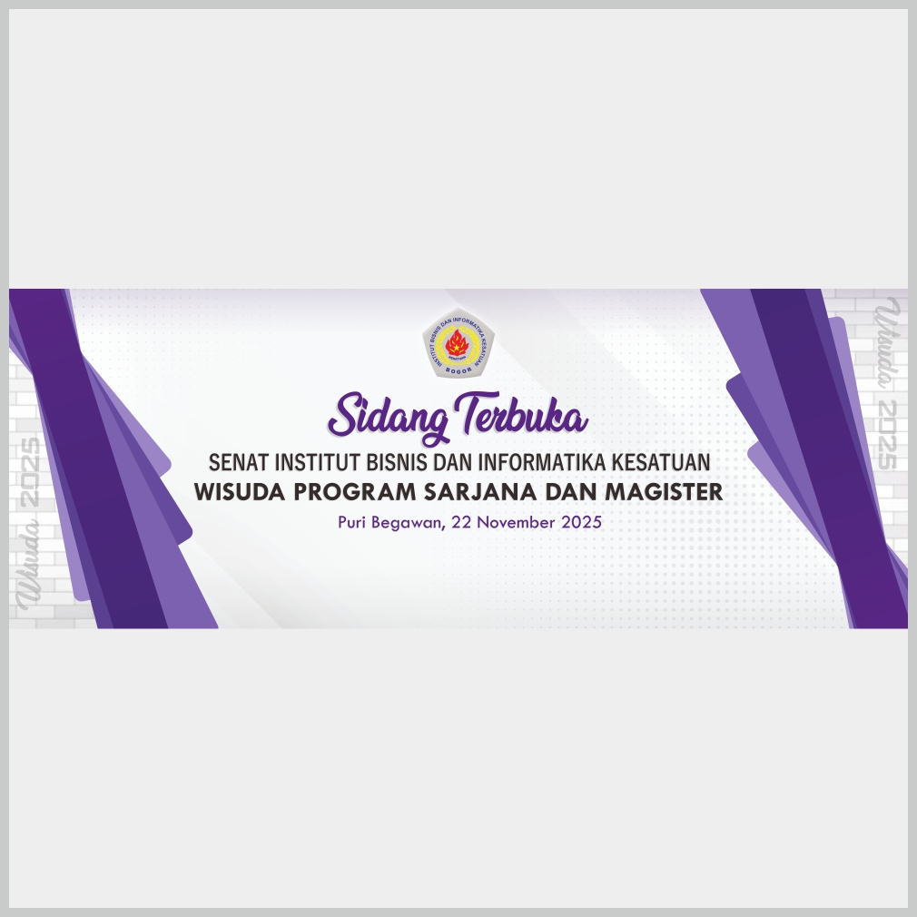 Backdrop Acara Wisuda